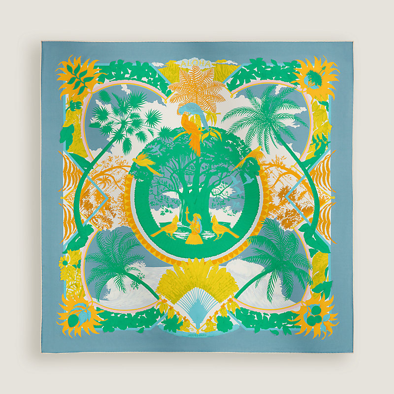 Aloha double face scarf 90 | Hermès USA